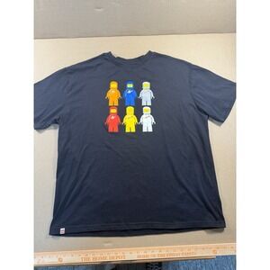 Lego Target Mini Figure T-shirt XL Men's Black